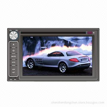 In-dash DVD Player with GPS and 6.2-inch High Definition TFT LCD Display